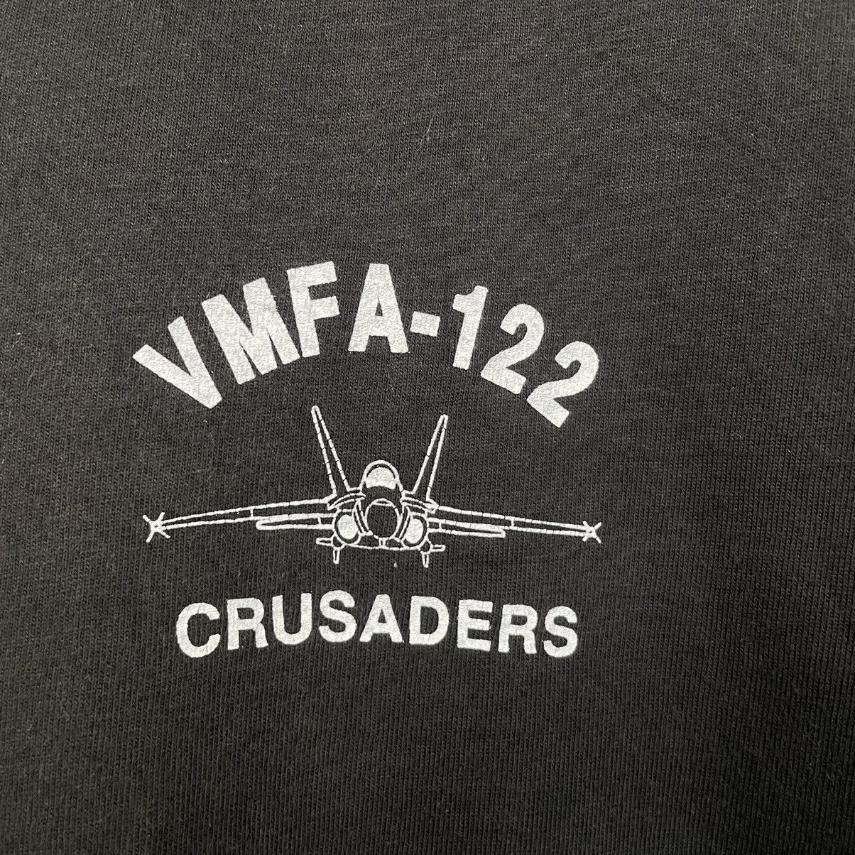 Vintage 1993 F/A-18 Hornet Jet American Eagle T Shirt Size US L / EU 52-54 / 3 - 7 Thumbnail