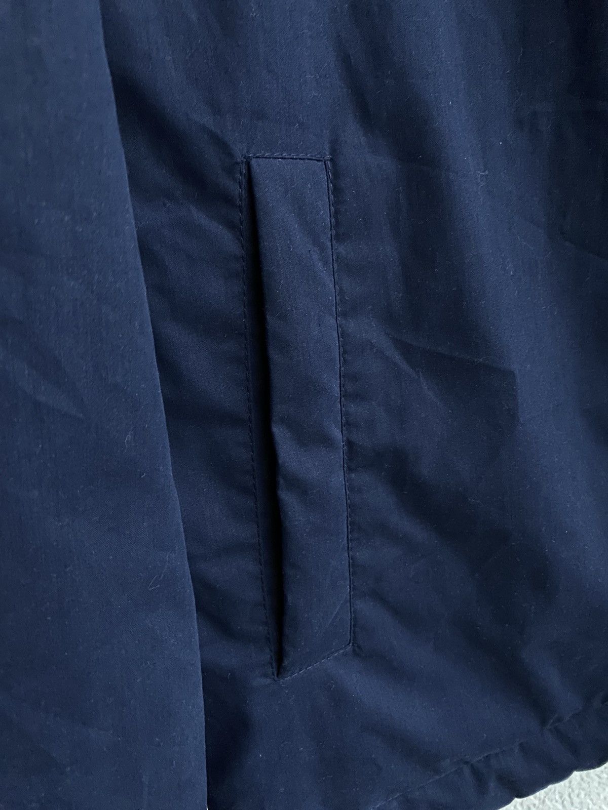 Yves Saint Laurent Warm YSL Jacket Navy Quilted Bomber Size US L / EU 52-54 / 3 - 22 Thumbnail