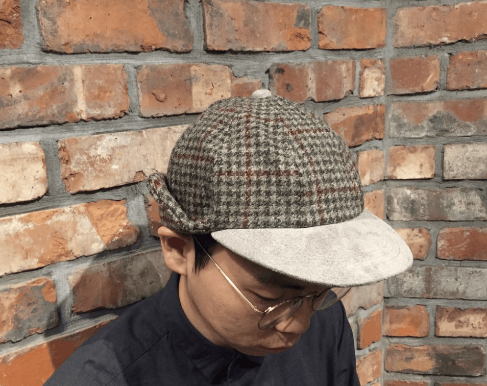 Hender Scheme Hender Scheme Tweed Ear Cap grey Size ONE SIZE - 1 Thumbnail