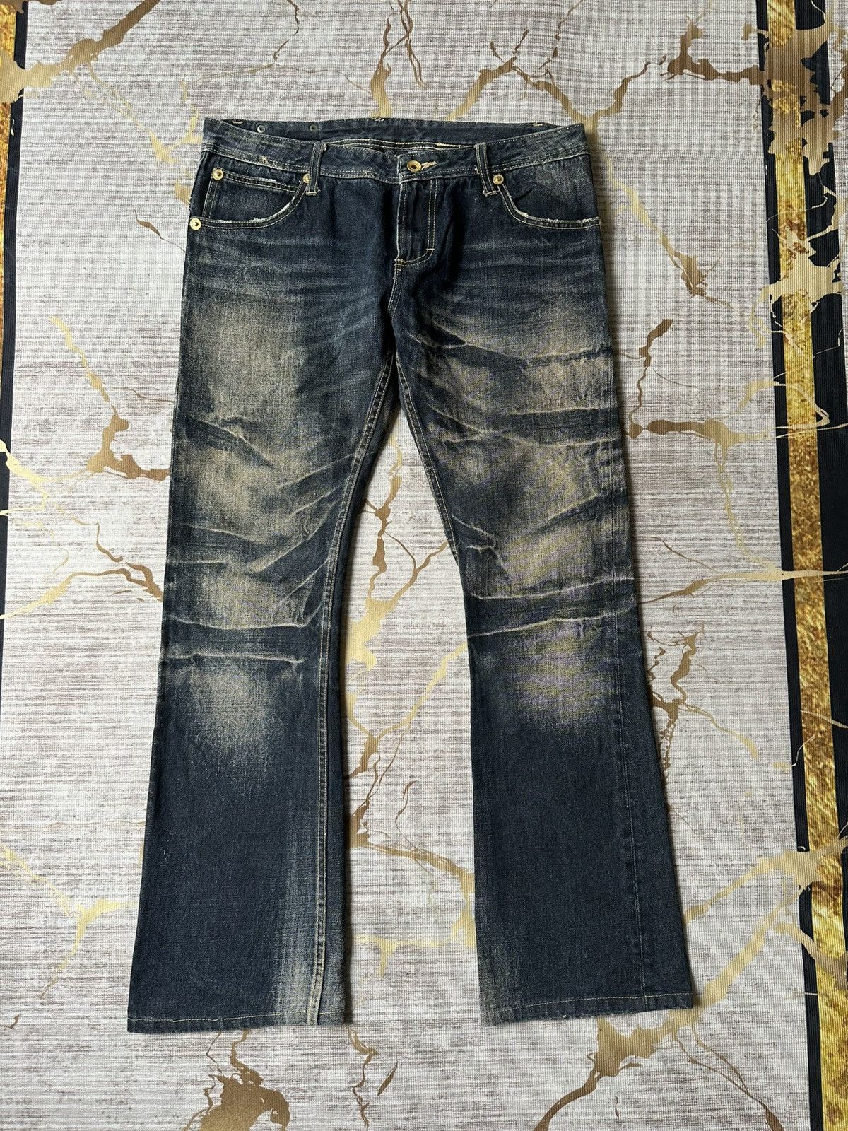 semanticdesign FLARE Semantic Design Claw Marks Design Denim Size US 34 / EU 50 - 2 Thumbnail