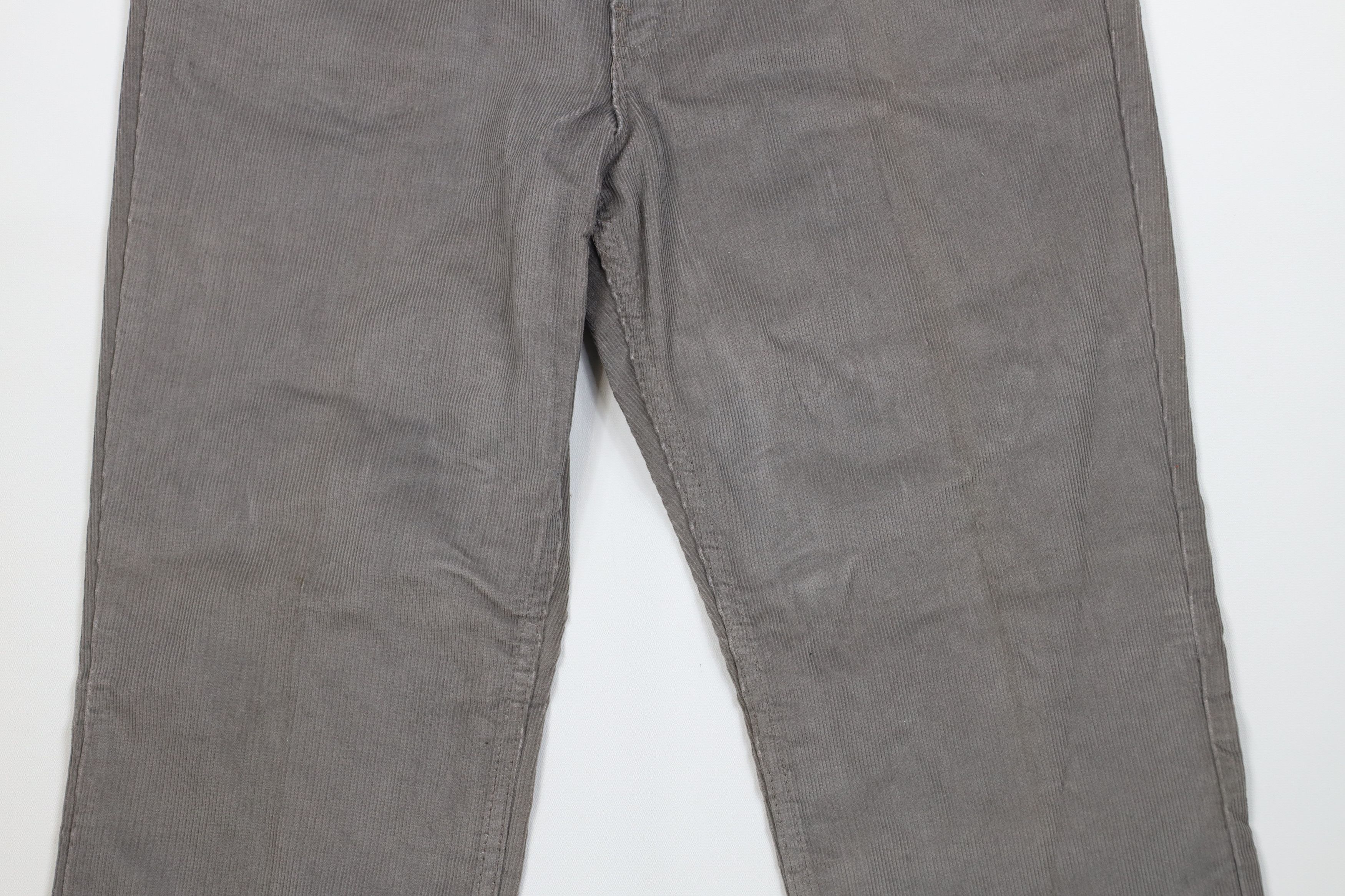 Levi's Vintage 80s Levis 517 Wide Leg Bootcut Corduroy Pants Size US 36 / EU 52 - 3 Thumbnail