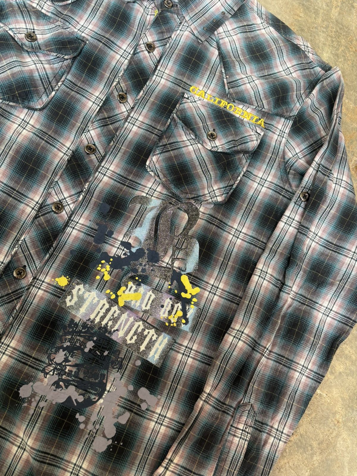 Hysteric Glamour × If Six Was Nine × Japanese Brand Y2k Bad boy Ifsixwasnine punk style Shirt Size US L / EU 52-54 / 3 - 3 Thumbnail
