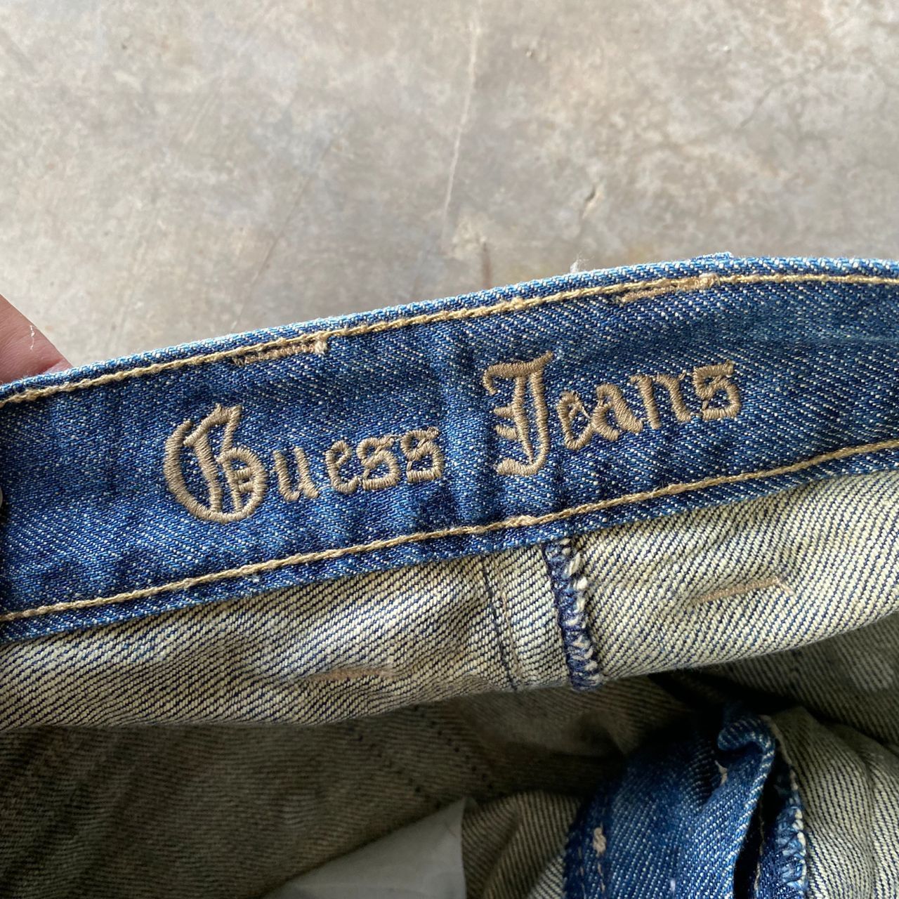Guess 💥Flare💥Vintage Guess Jeans Denim Size US 33 - 14 Thumbnail