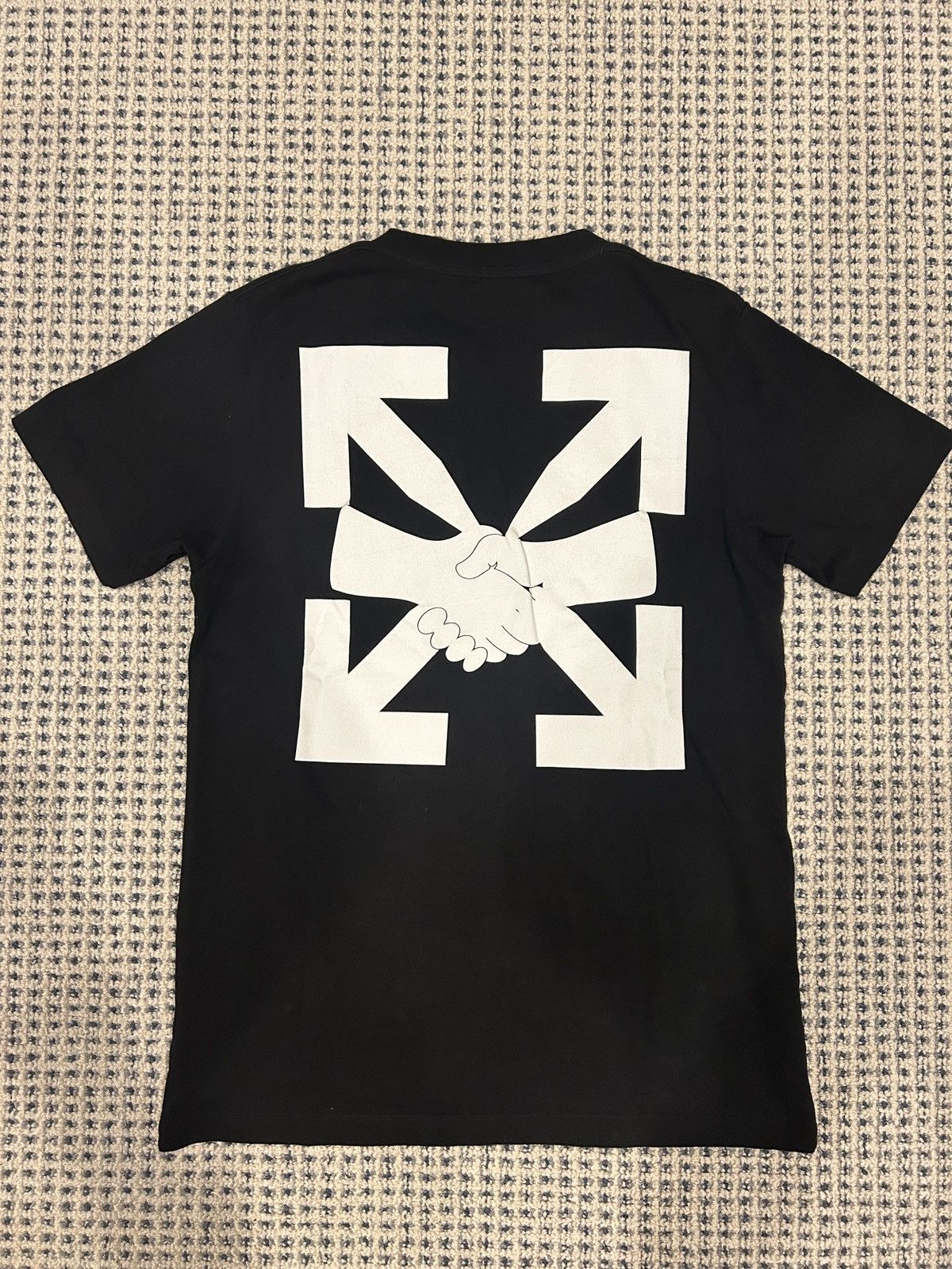 Off-White Off-White Handshake Tee Size US M / EU 48-50 / 2 - 2 Thumbnail