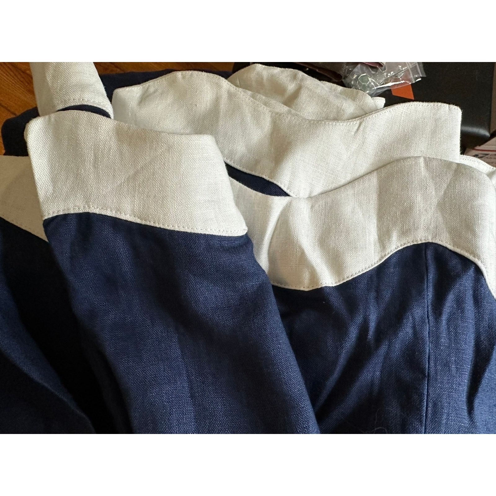 Staud Authentic Staud luciana skirt navy Size 24" / US 00 / IT 34 - 2 Thumbnail