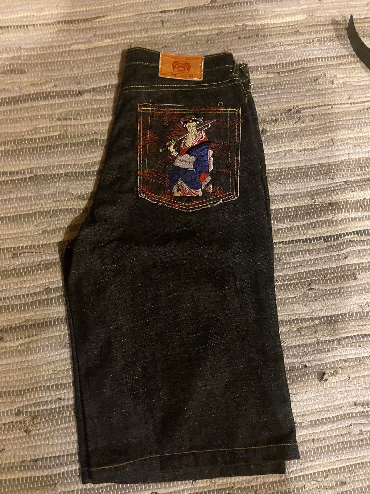 RMC Jeans Red monkey denim Japanese denim Size US 34 / EU 50 - 1 Thumbnail