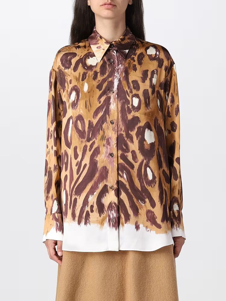 Marni o1y1125 Patterned Shirt in Multicolor Size S / US 4 / IT 40 - 1 Thumbnail