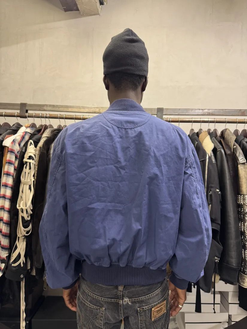 Designer × Moschino × Vintage AW1994 Moschino Blue Relaxed Bomber Jacket Size US M / EU 48-50 / 2 - 3 Thumbnail