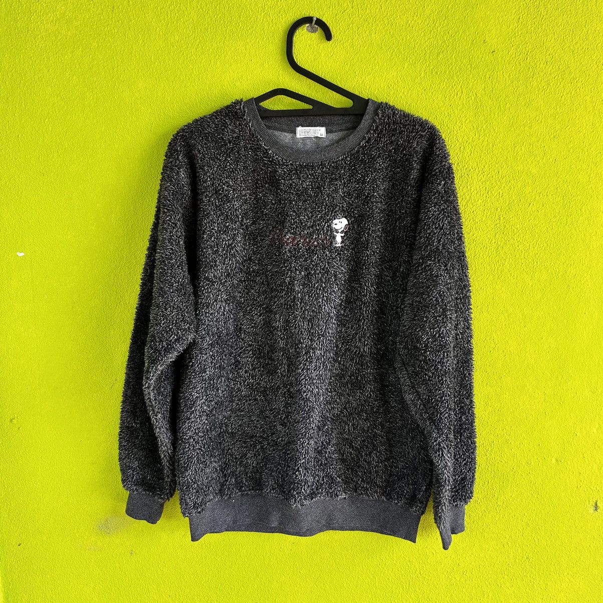 Vintage Vintage Peanuts Embroidery Sherpa Sweatshirt Size US L / EU 52-54 / 3 - 1 Thumbnail