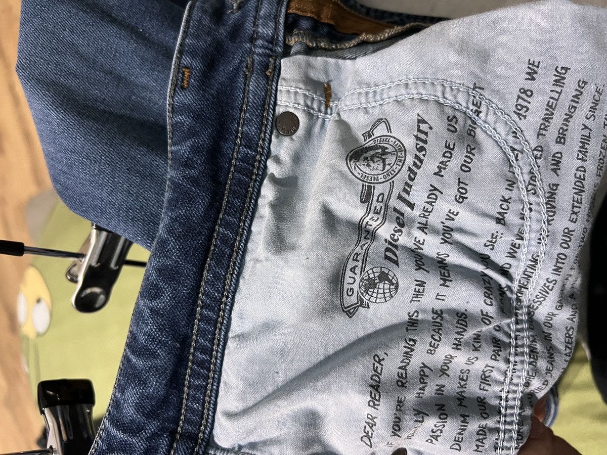 Diesel Diesel Thommer Slim-Skinny 084BU – Rare Limited Edition Size 29" - 8 Thumbnail