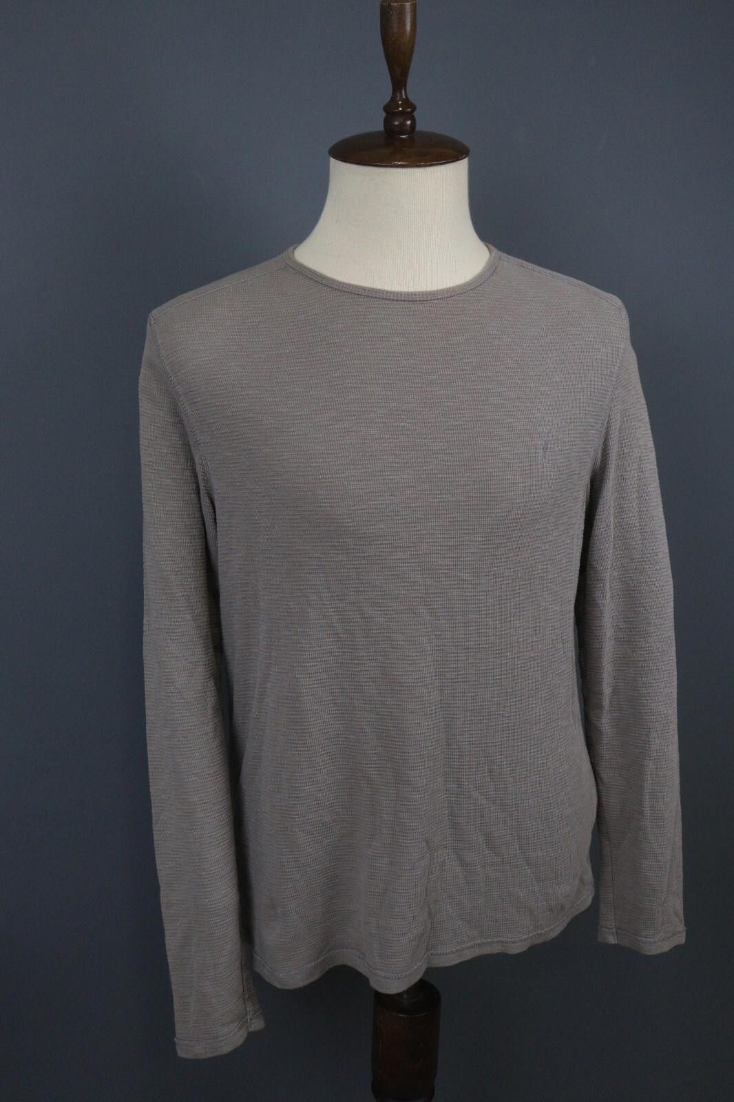 Allsaints AllSaints Clash Brown 100% Cotton T-Shirt Size M Size US M / EU 48-50 / 2 - 7 Thumbnail