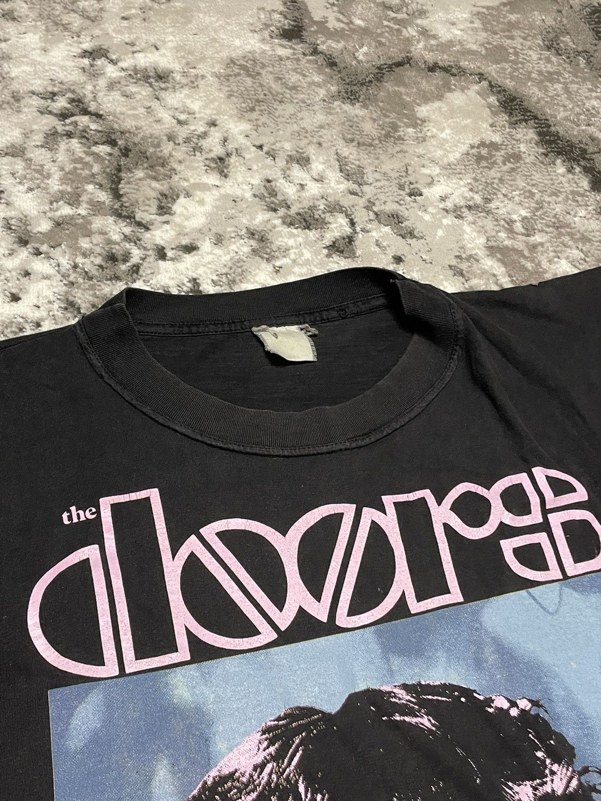 Band Tees × Vintage Rare Vintage 90s The Doors Jim Morrison Sleeveless T-shirt Size US L / EU 52-54 / 3 - 6 Thumbnail