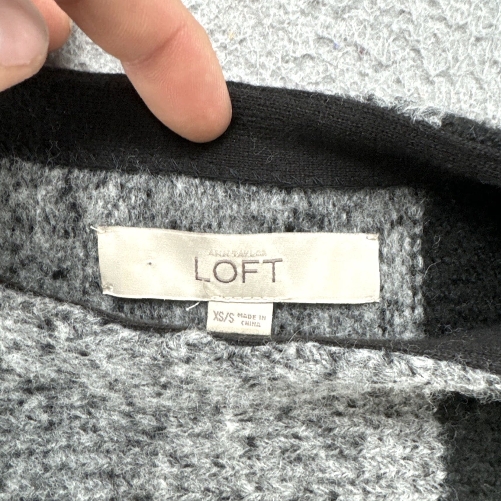 Loft VINTAGE Loft Knit Poncho Soft Pullover Sweater Womens XS/Small Size S / US 4 / IT 40 - 2 Thumbnail