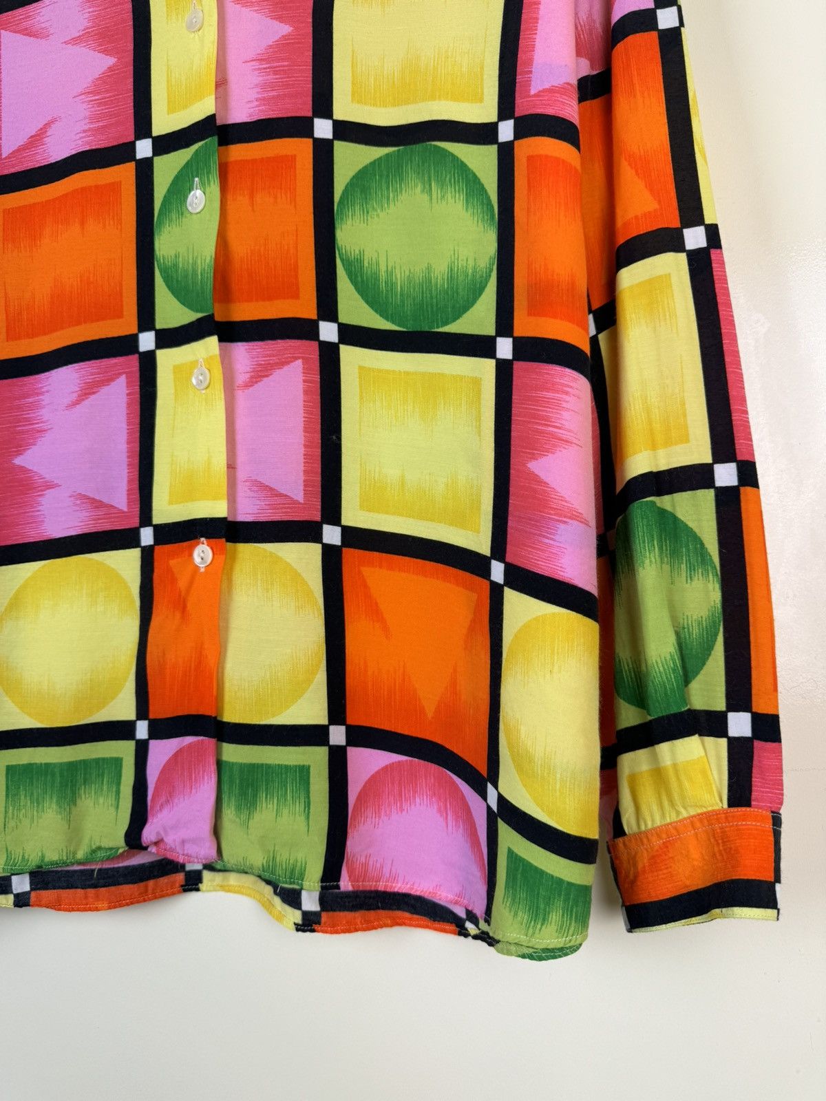 Vintage Le Garage Bellows Brut Vintage Art Retro Shirt Versace Style Size US L / EU 52-54 / 3 - 3 Thumbnail