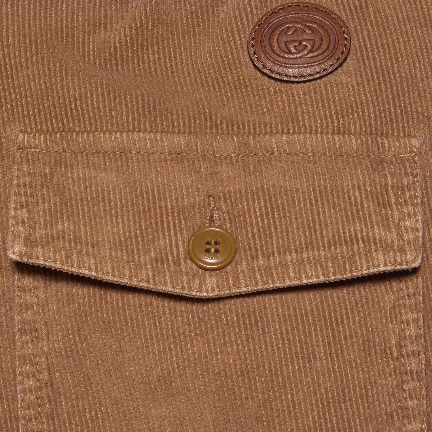 Gucci o1w1db10725 Velvet Corduroy Pant in Camel/Blue Size US 36 / EU 52 - 2 Thumbnail