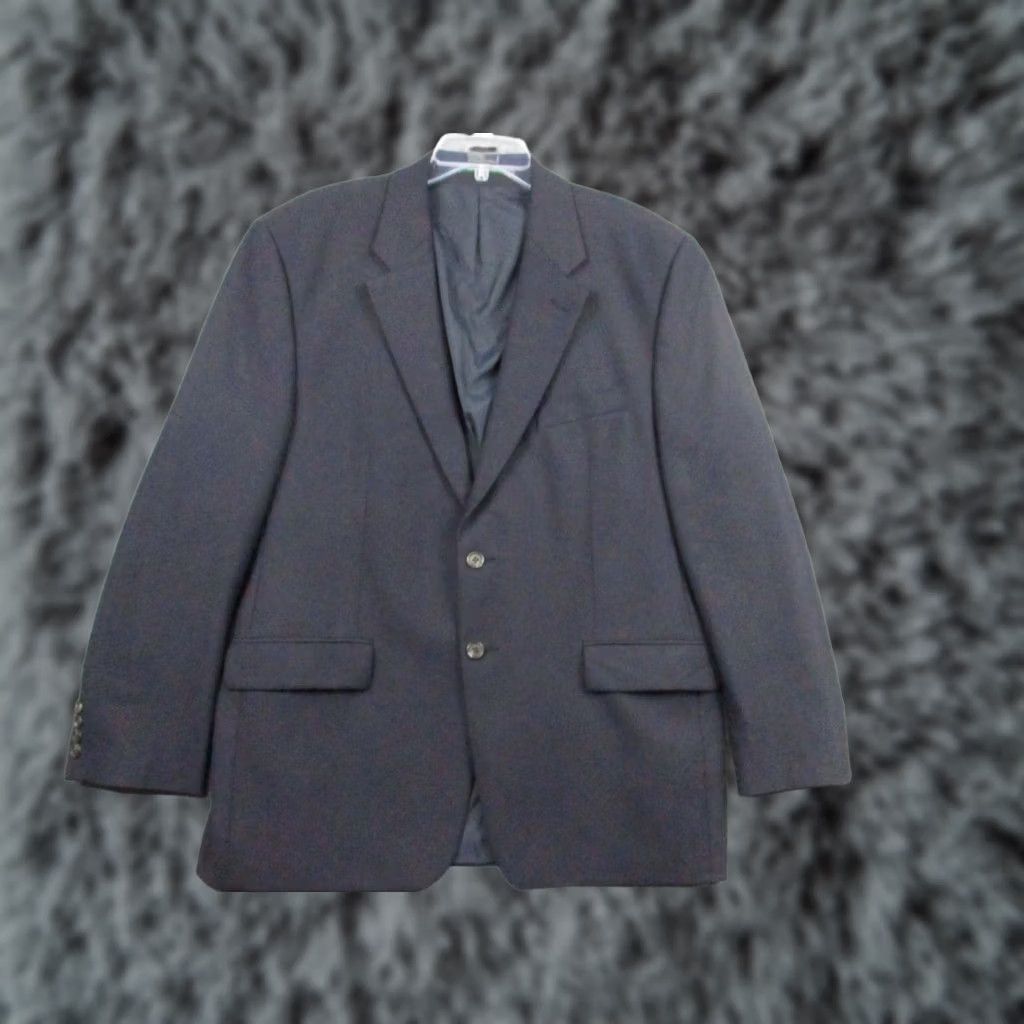 Ralph Lauren LAUREN RALPH LAUREN Blazer Jacket Navy Wool Sport 43R Size 46R - 1 Thumbnail