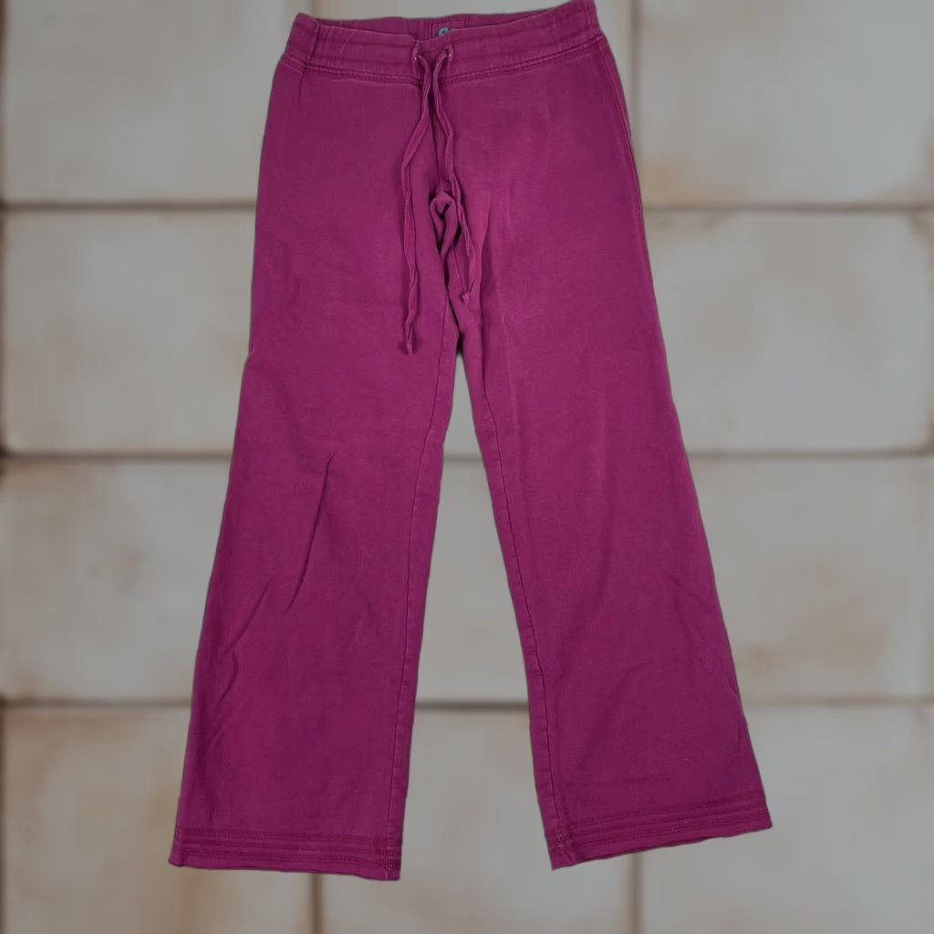 Vintage VINTAGE SO Sweatpants Womens M Wide-Leg Drawstring Lounge Pants Purple Y2K Vintage 2000s Women’s Wide-Leg Track Pants Size 24" / US 00 / IT 34 - 1 Thumbnail