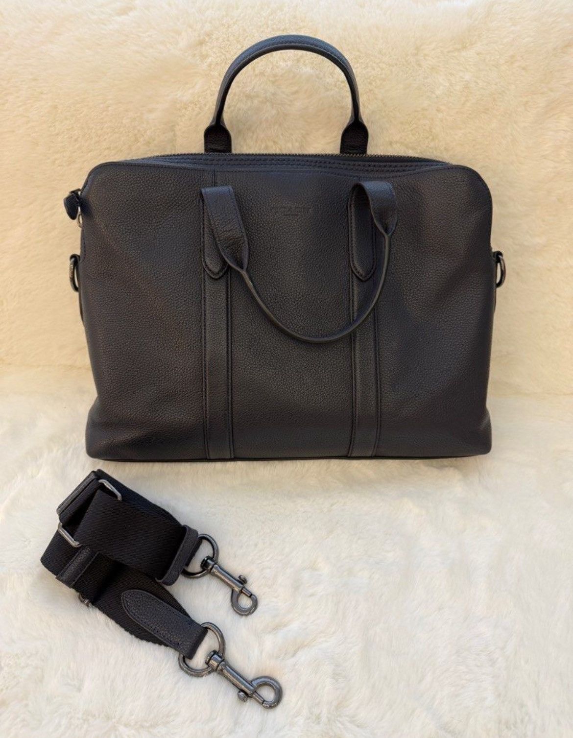 Coach Authentic Coach Leather 2Way Briefcase Size ONE SIZE - 1 Thumbnail