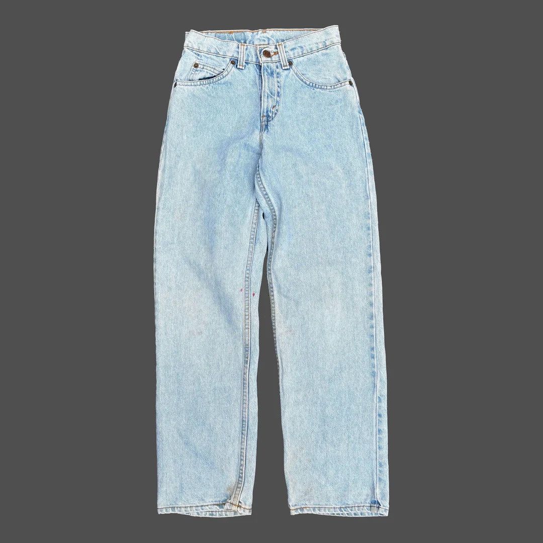 Levi's Levi’s 562 1980 80s Vintage W26 L28 Orange Tab Denim Jeans Size 26" / US 2 / IT 38 - 2 Thumbnail
