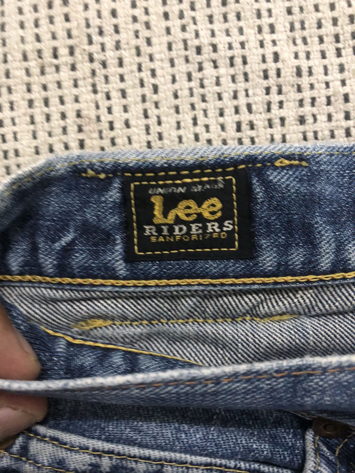 Lee × Vintage Redline Vintage Lee Distressed Half Selvedge Denim W30 Size US 30 / EU 46 - 5 Thumbnail