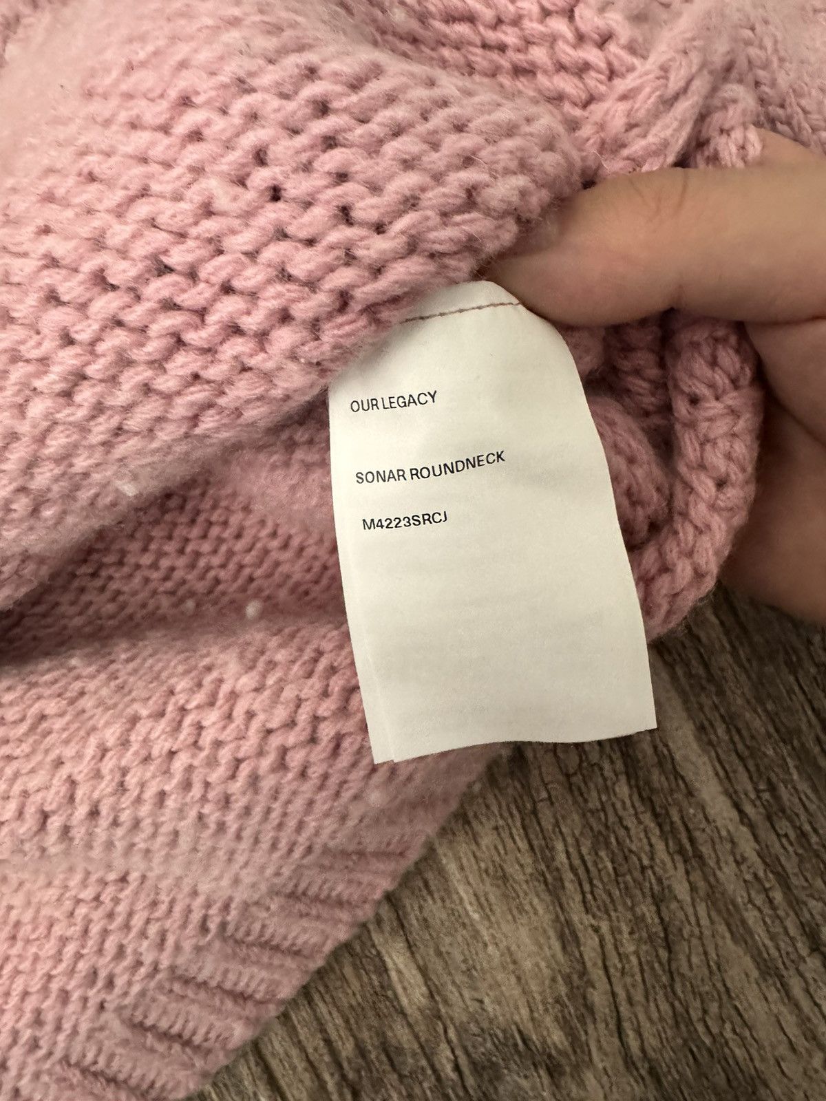 Our Legacy Our Legacy Acrylic Sonar Roundneck Sweater Size US M / EU 48-50 / 2 - 7 Thumbnail