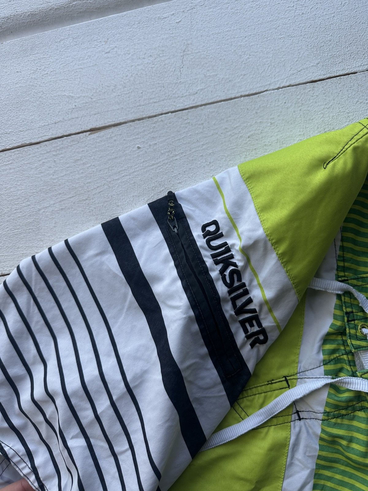 Quiksilver 🚨Vintage Quiksilver Shorts Big Logo Y2K Style 90s Surfing Size US 34 / EU 50 - 6 Thumbnail