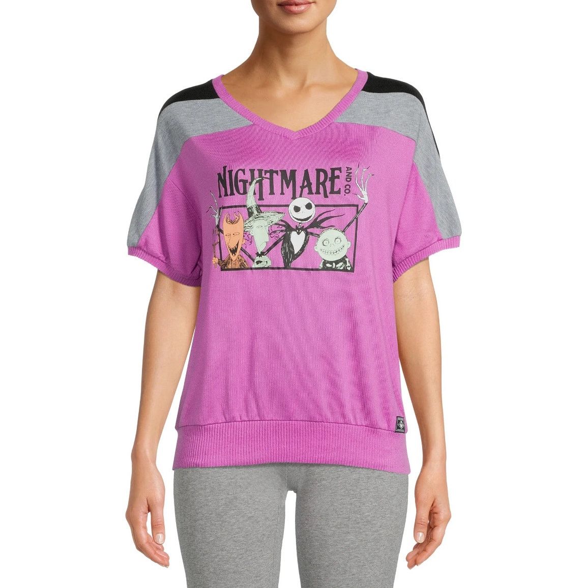 Disney 3X Nightmare Before Christmas Graphic Sleepwear Tee top Size 3XL / US 20-22 - 1 Thumbnail