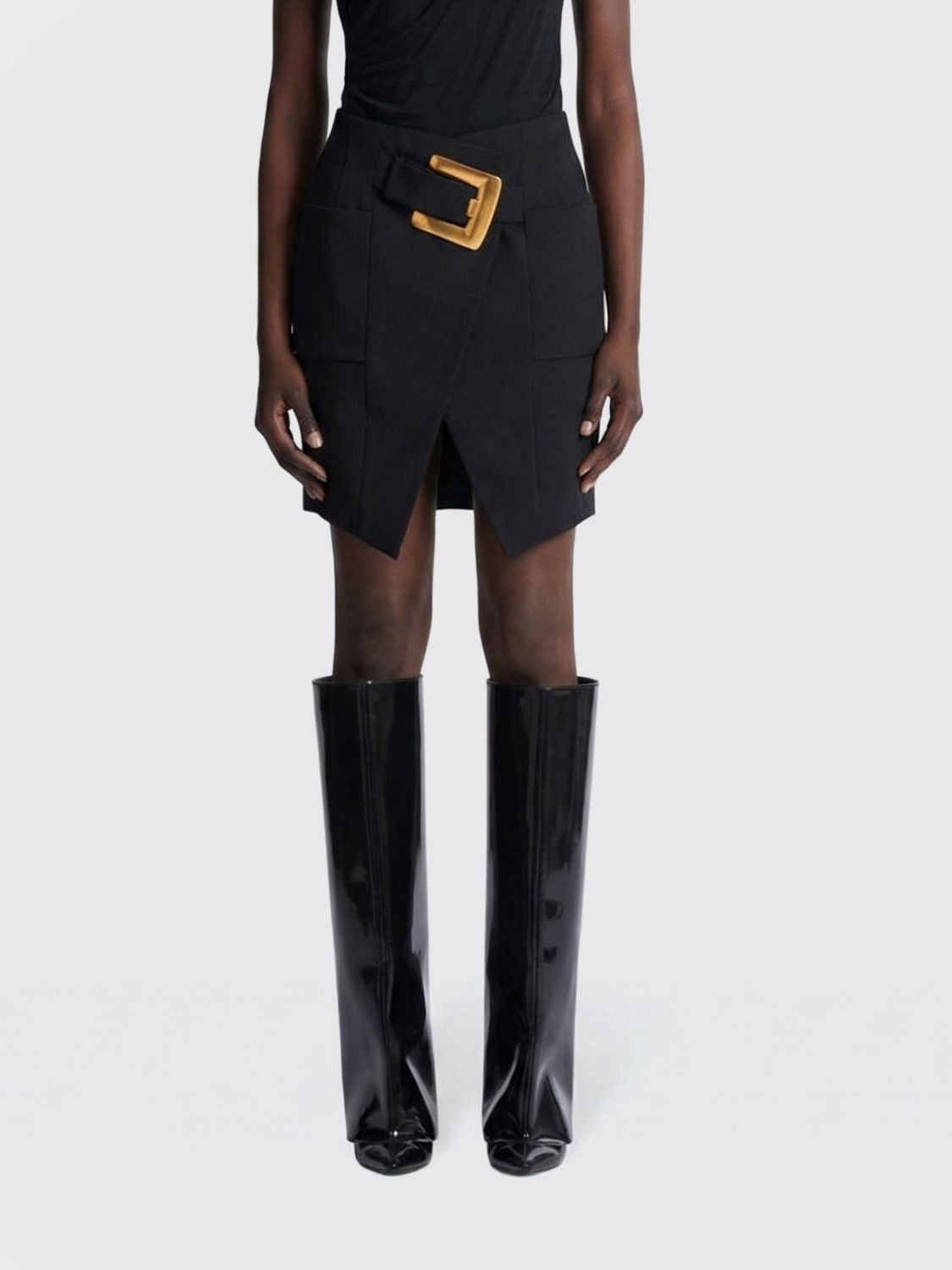 Balmain Balmain Skirt Woman Black Size 27" / US 4 / IT 40 - 1 Thumbnail