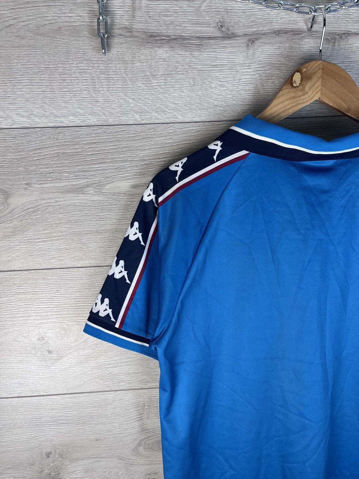 Kappa Vintage football T-shirt Kappa FC Manchester City size S Size US S / EU 44-46 / 1 - 13 Thumbnail