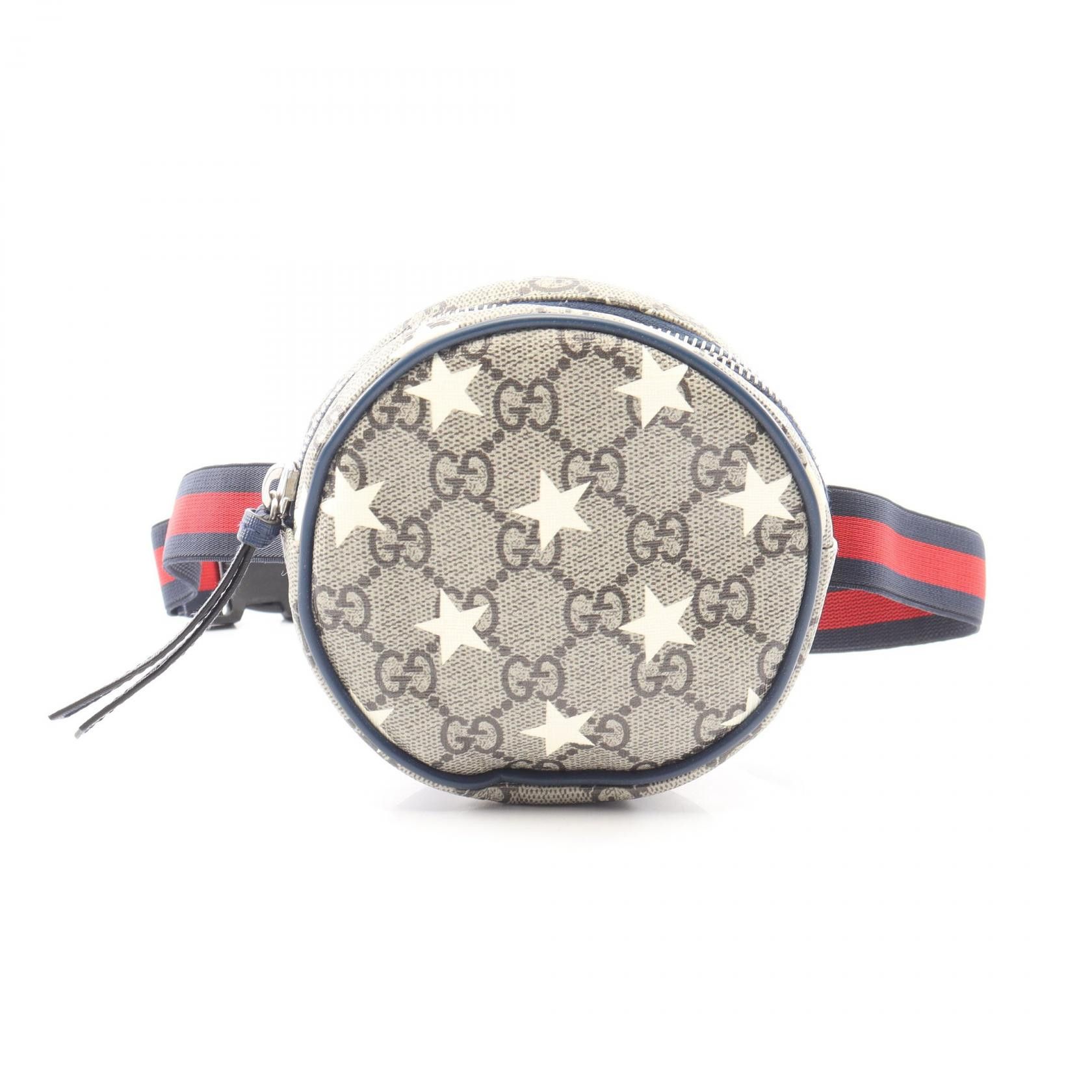 Gucci Gucci Gucci Children’s GG Supreme Star waist bag Plastic / Synthetic Belt Bag 502330 DUTY FREE for USA Size ONE SIZE - 1 Thumbnail