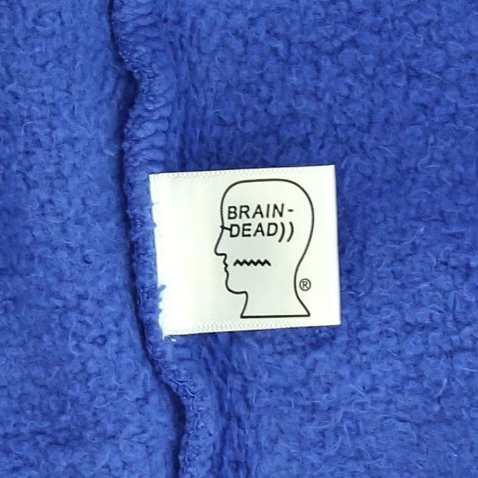 Brain Dead Brain Dead Sweatshirt Men Pullover Crewneck Fleece Embroidered Blue S Regular Size XS? Size US S / EU 44-46 / 1 - 5 Thumbnail