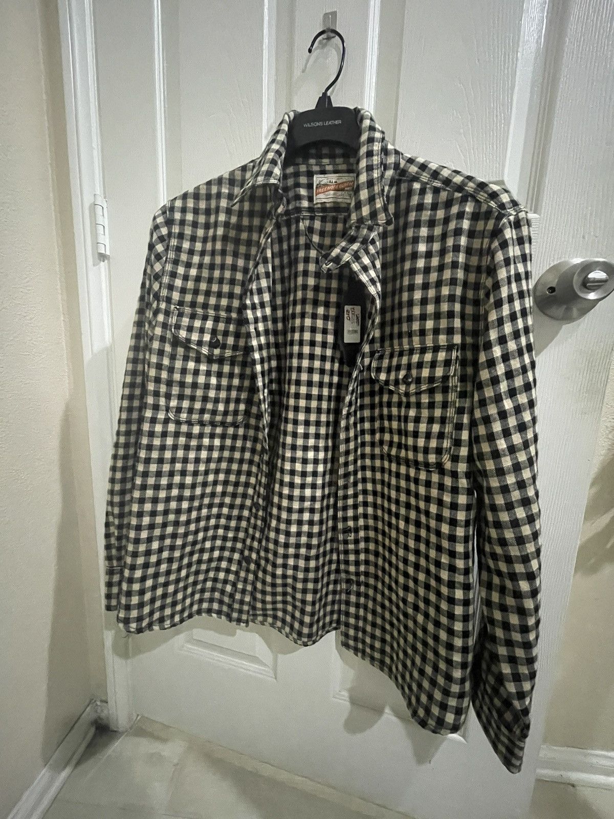 Freenote Cloth Freenote cloth gingham wells button up shirt, medium Size US M / EU 48-50 / 2 - 1 Thumbnail