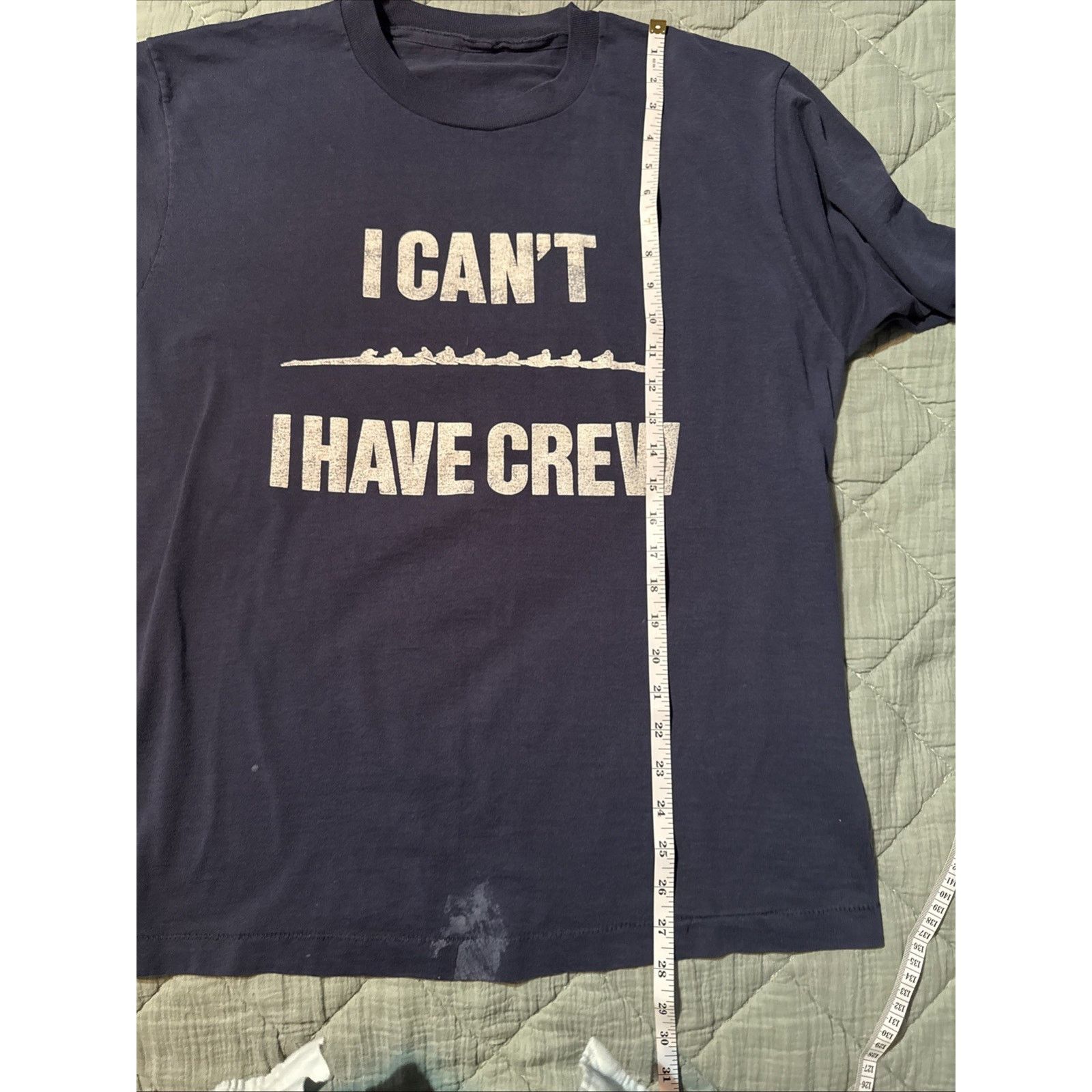 Other Vintage Rowing Lot of 2 Tee Shirts Single Stitch Sz XL & XXL Size US XL / EU 56 / 4 - 18 Thumbnail