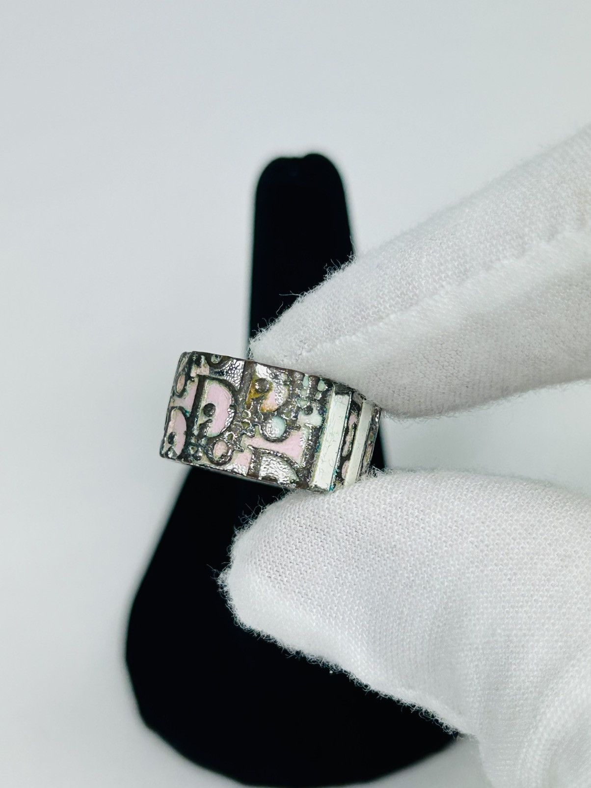 Dior Dior Pink Trotter 2 Ring Size 5 Size ONE SIZE - 4 Thumbnail