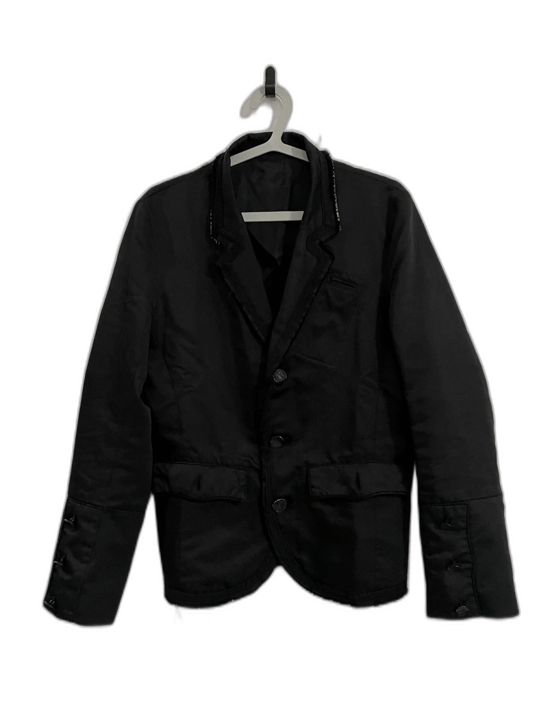 Undercover punk black casual blazer jacket for rebels Size US M / EU 48-50 / 2 - 1 Thumbnail