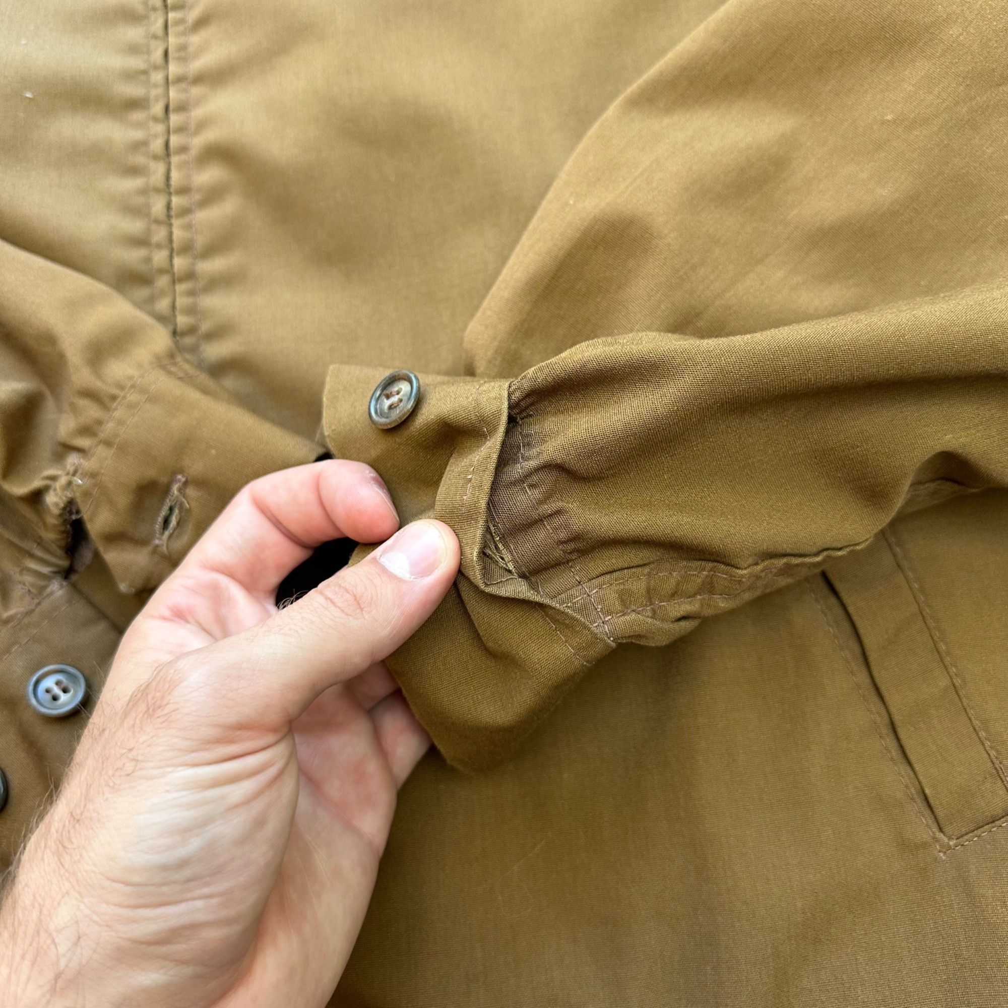 Vintage Vintage 50s/60s Peter’s Sportswear Simple Brown Jacket Size US L / EU 52-54 / 3 - 5 Thumbnail