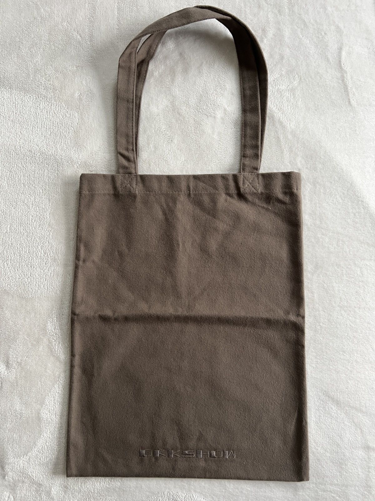 Rick Owens Drkshdw Small Dust Brown Tote Bag, Men's