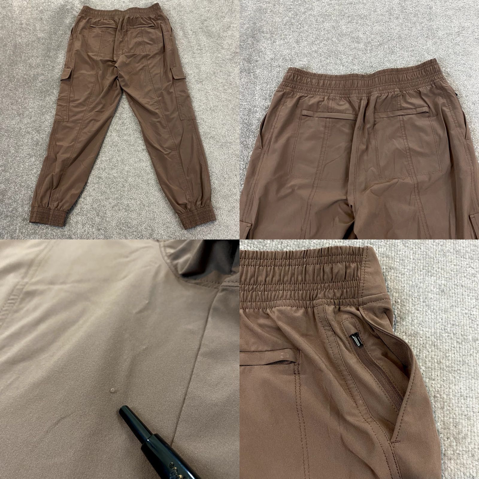 Athleta Athleta Pants 6 Chelsea Utility Jogger Mineral Brown Cargo Gym Train Run Womens Size 28" / US 6 / IT 42 - 8 Thumbnail