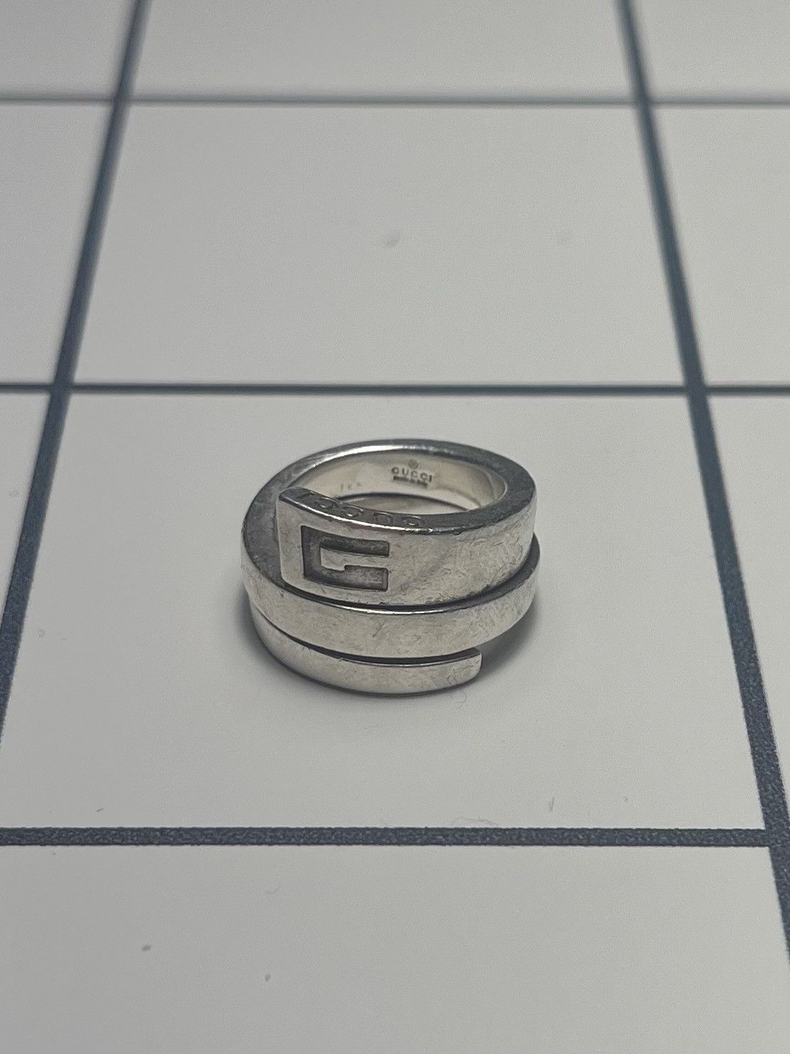 Gucci GUCCI SILVER RING PINKIERING UNISEX Size ONE SIZE - 2 Thumbnail