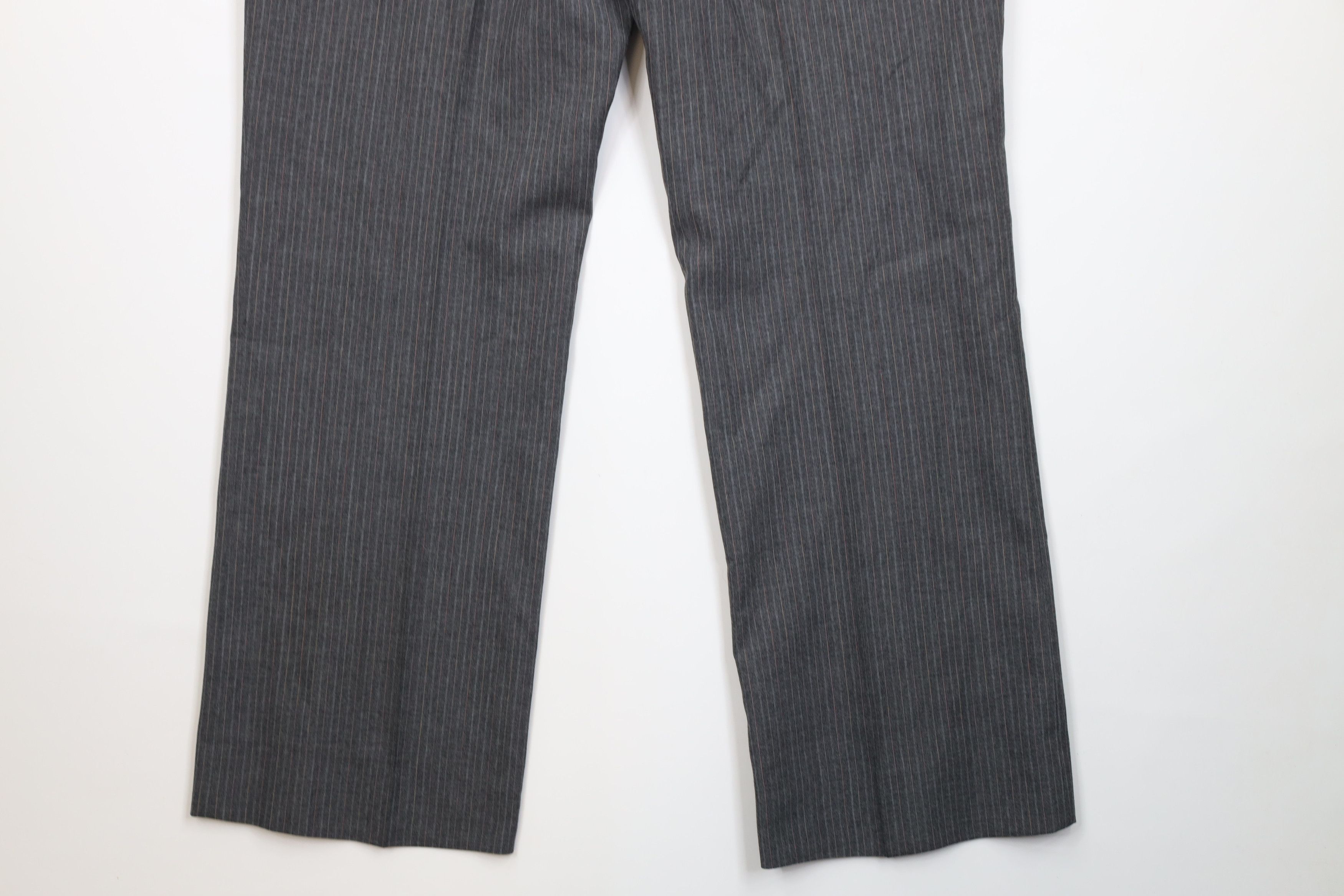 Vintage Vintage 70s Streetwear Striped Wide Leg Chino Pants USA Size US 38 / EU 54 - 14 Thumbnail
