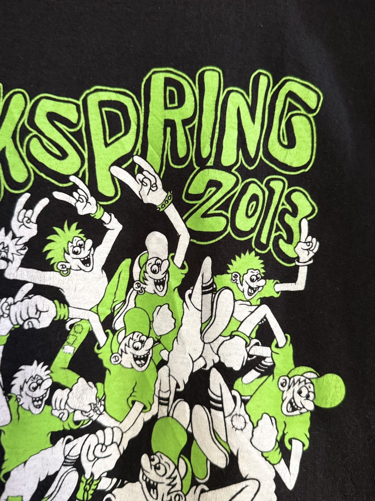 Band Tees × Vintage Vintage Simple Plan Weezer Punk Spring Tour Japan Faded Tee Size US M / EU 48-50 / 2 - 8 Thumbnail