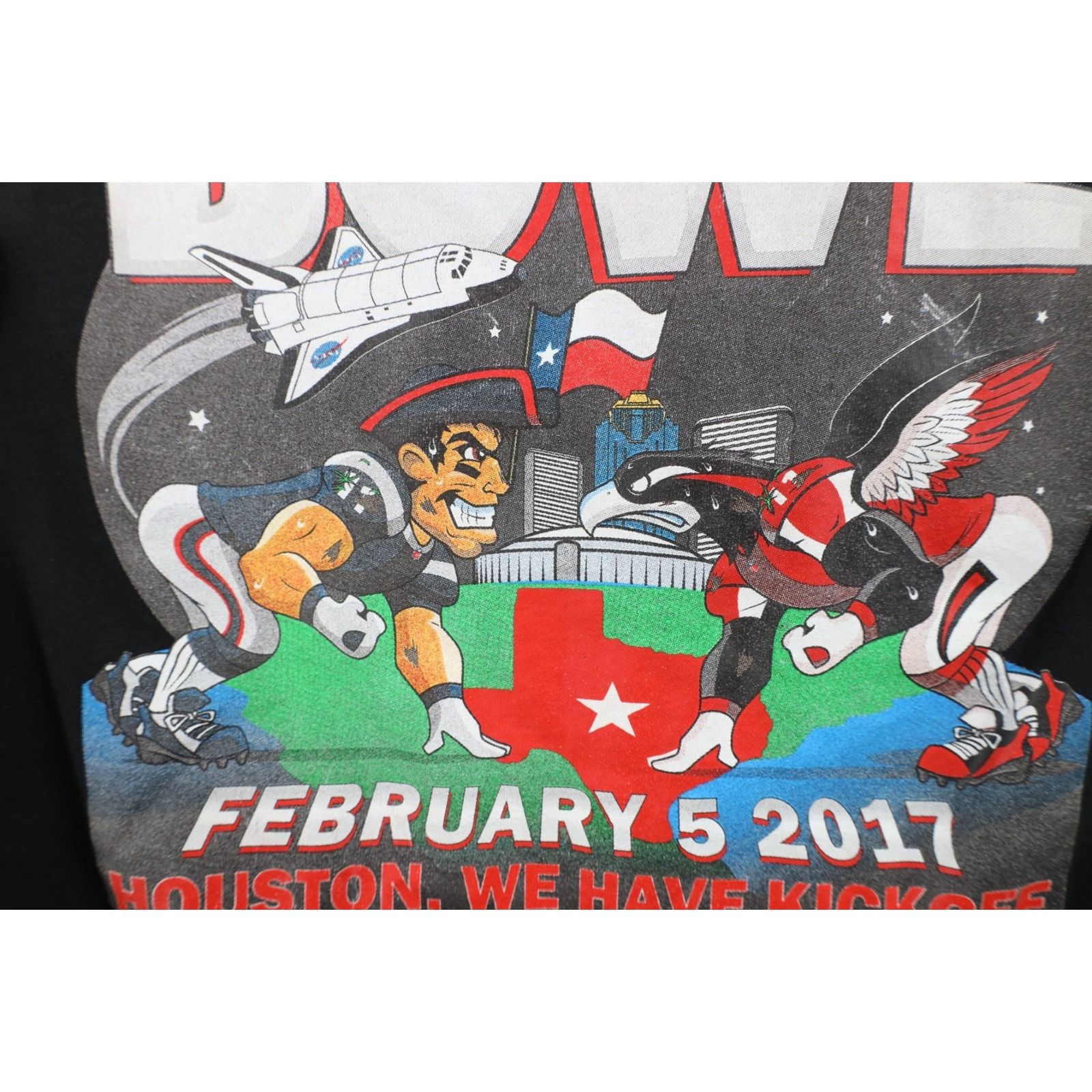 Vintage Vintage Y2K 2017 Super Bowl New England Patriots T-Shirt Size US L / EU 52-54 / 3 - 6 Thumbnail