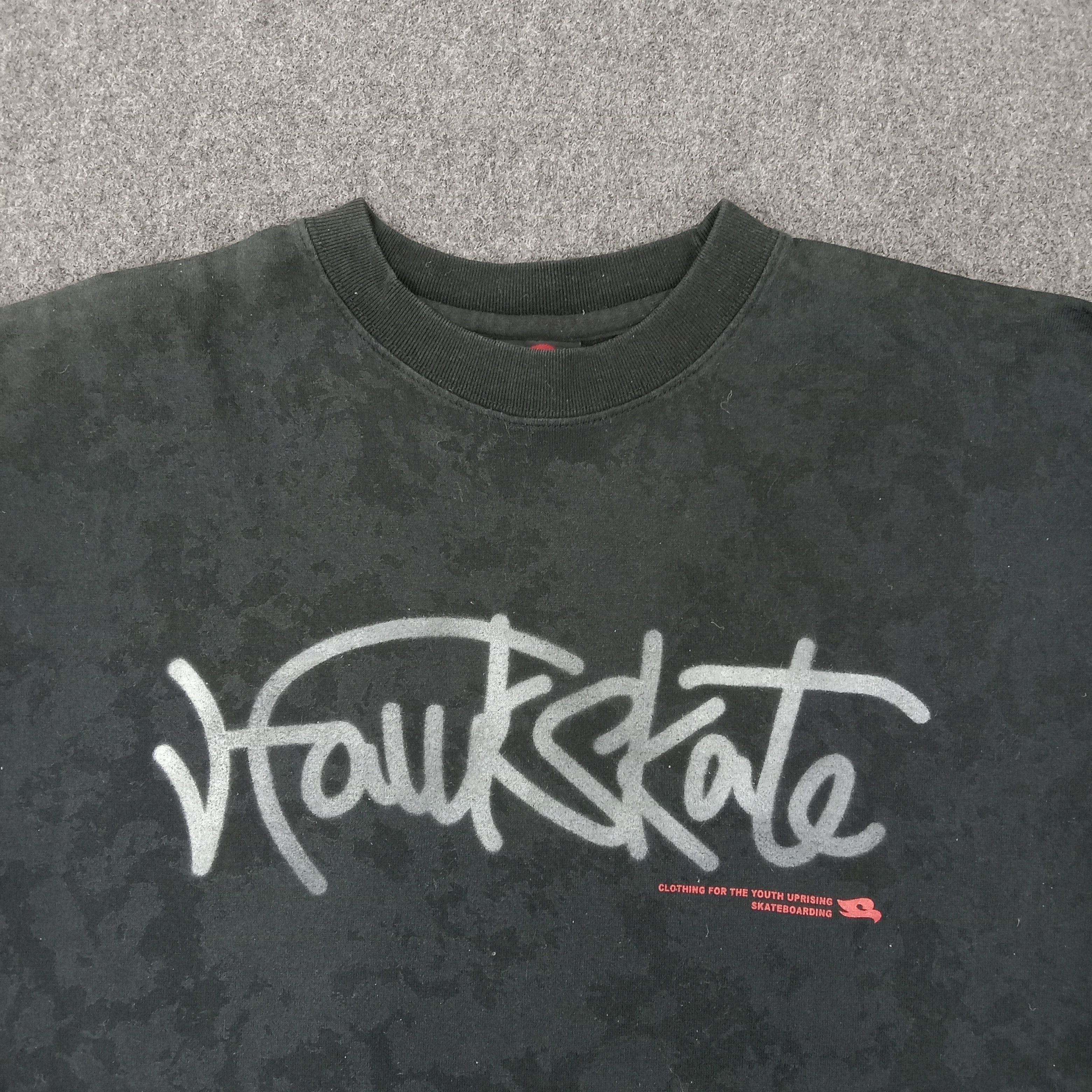 Tony Hawk × Vintage Hawk Skate American Skateboard Tshirt Size US L / EU 52-54 / 3 - 2 Thumbnail