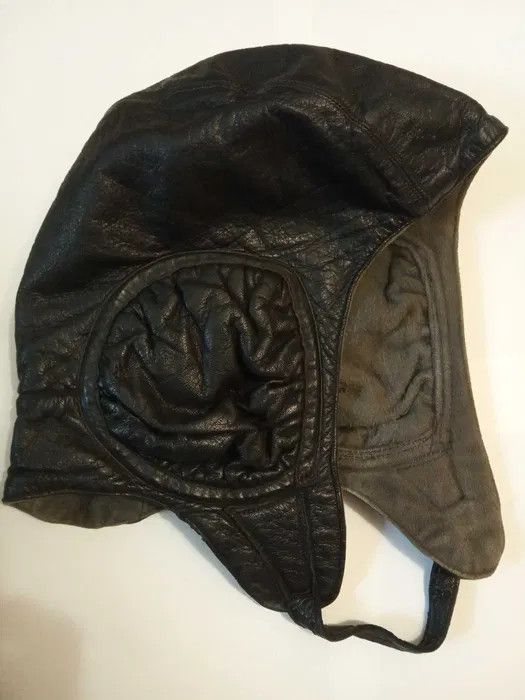 Other SOVIET USSR 1930s–1940s PILOT HELMET Size ONE SIZE - 2 Thumbnail