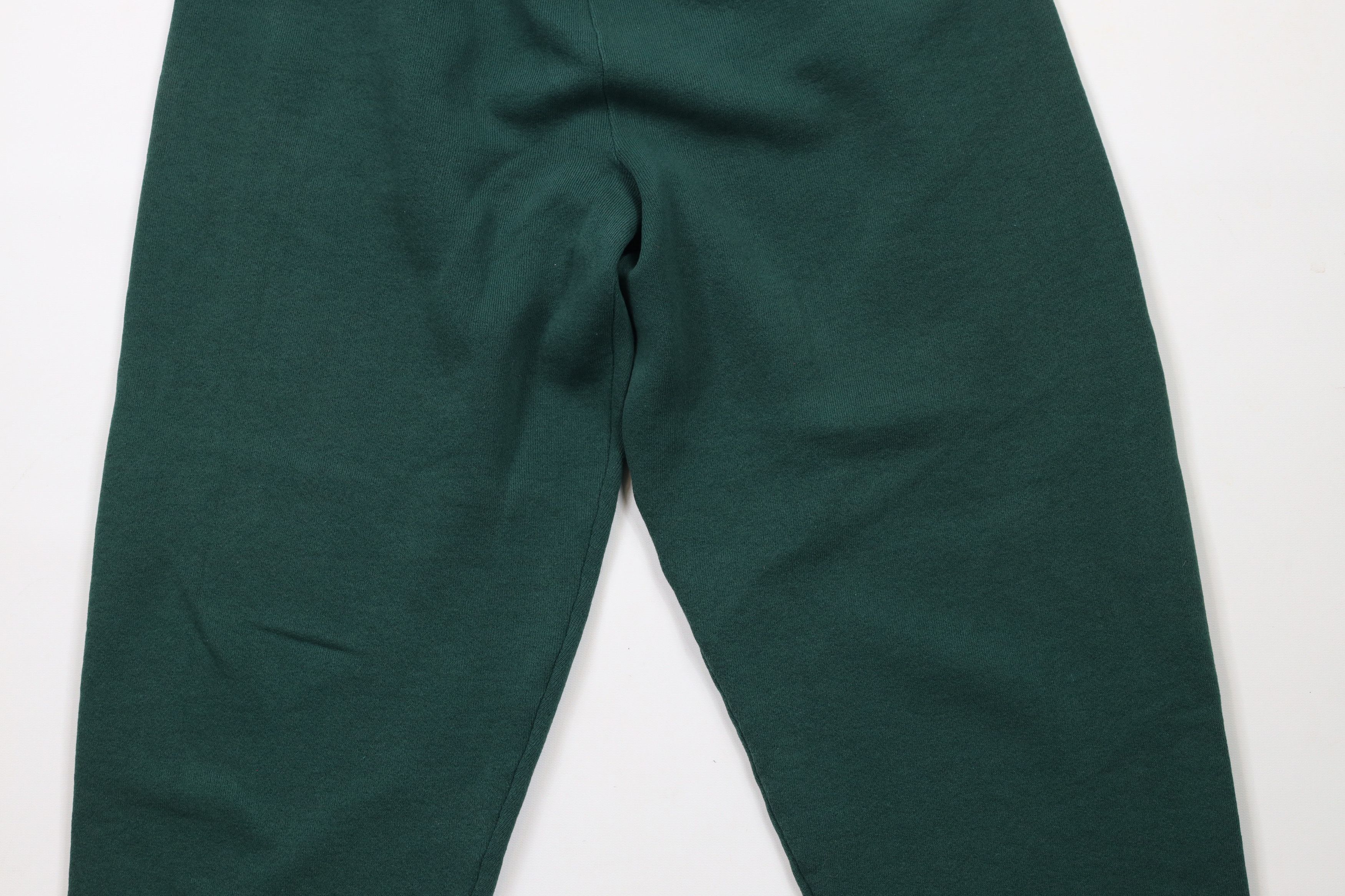Vintage Vintage 90s Streetwear Sweatpants Joggers Hunter Green USA Size US 36 / EU 52 - 3 Thumbnail