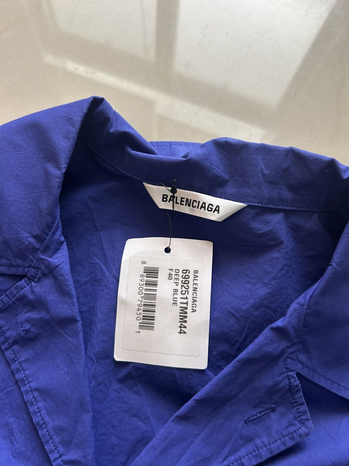 Balenciaga Balenciaga Cropped pajama shirt Size US XXS / EU 40 - 2 Thumbnail