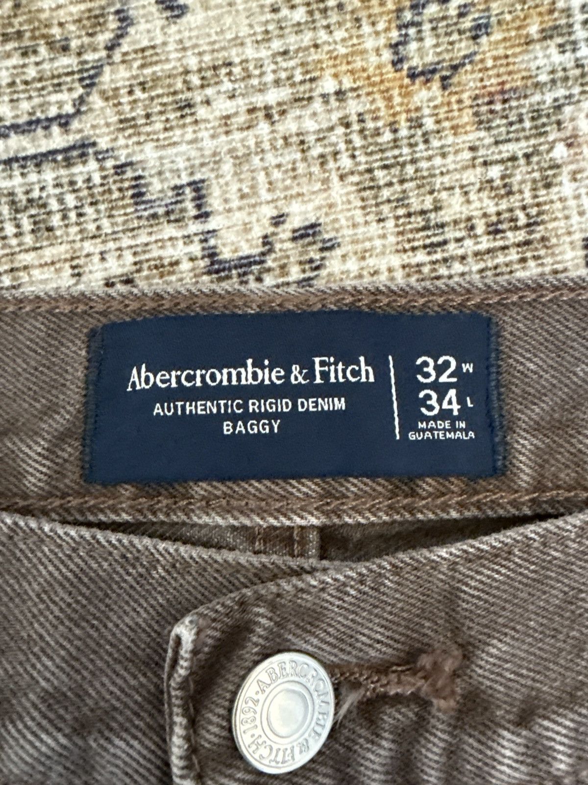 Abercrombie & Fitch Double front Knee pants 32x34 Size US 32 / EU 48 - 3 Thumbnail