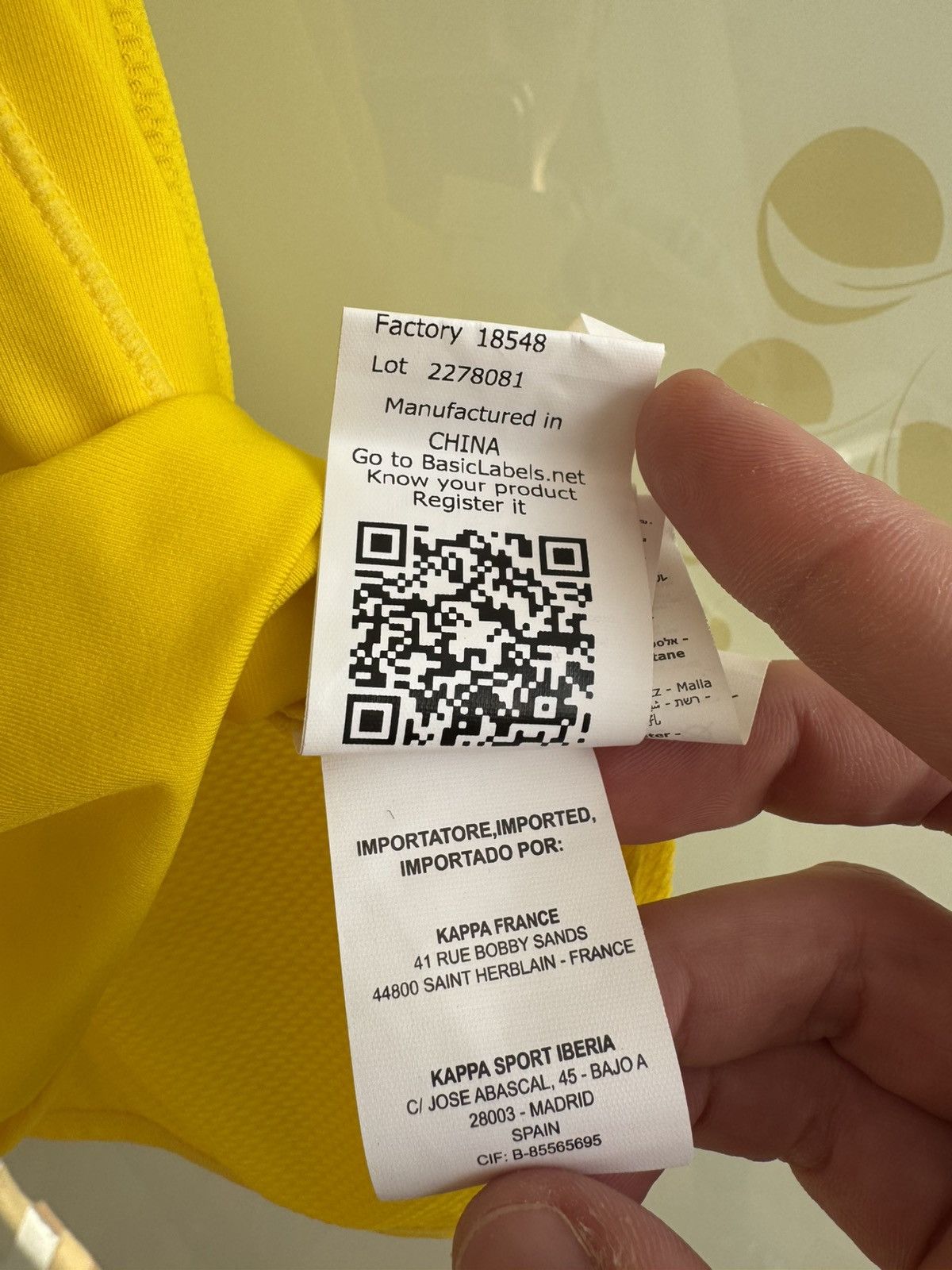 Kappa Leeds United 2015-2016 Away Player Issue Soccer Jersey Kit Size US L / EU 52-54 / 3 - 17 Thumbnail