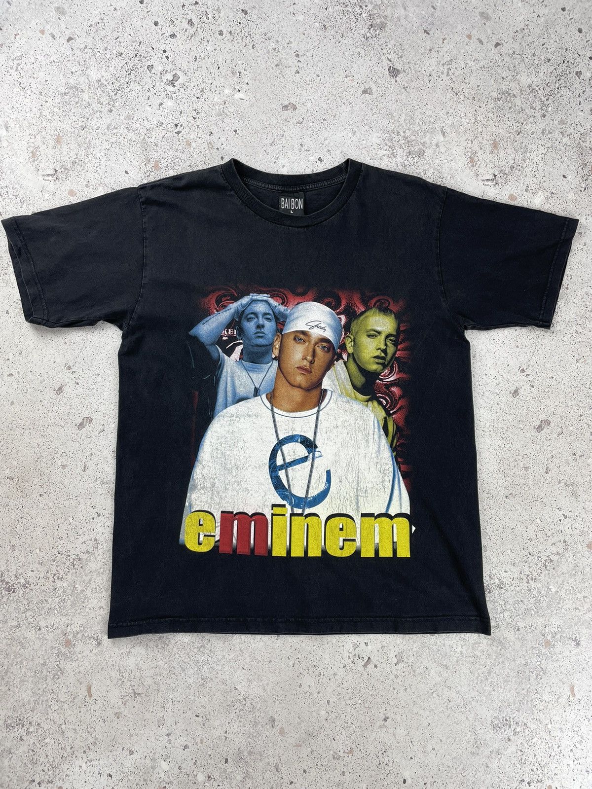 Eminem × Rap Tees × Vintage Y2k 2000s Vintage Eminem Rap Tee T-Shirt Size US L / EU 52-54 / 3 - 1 Thumbnail