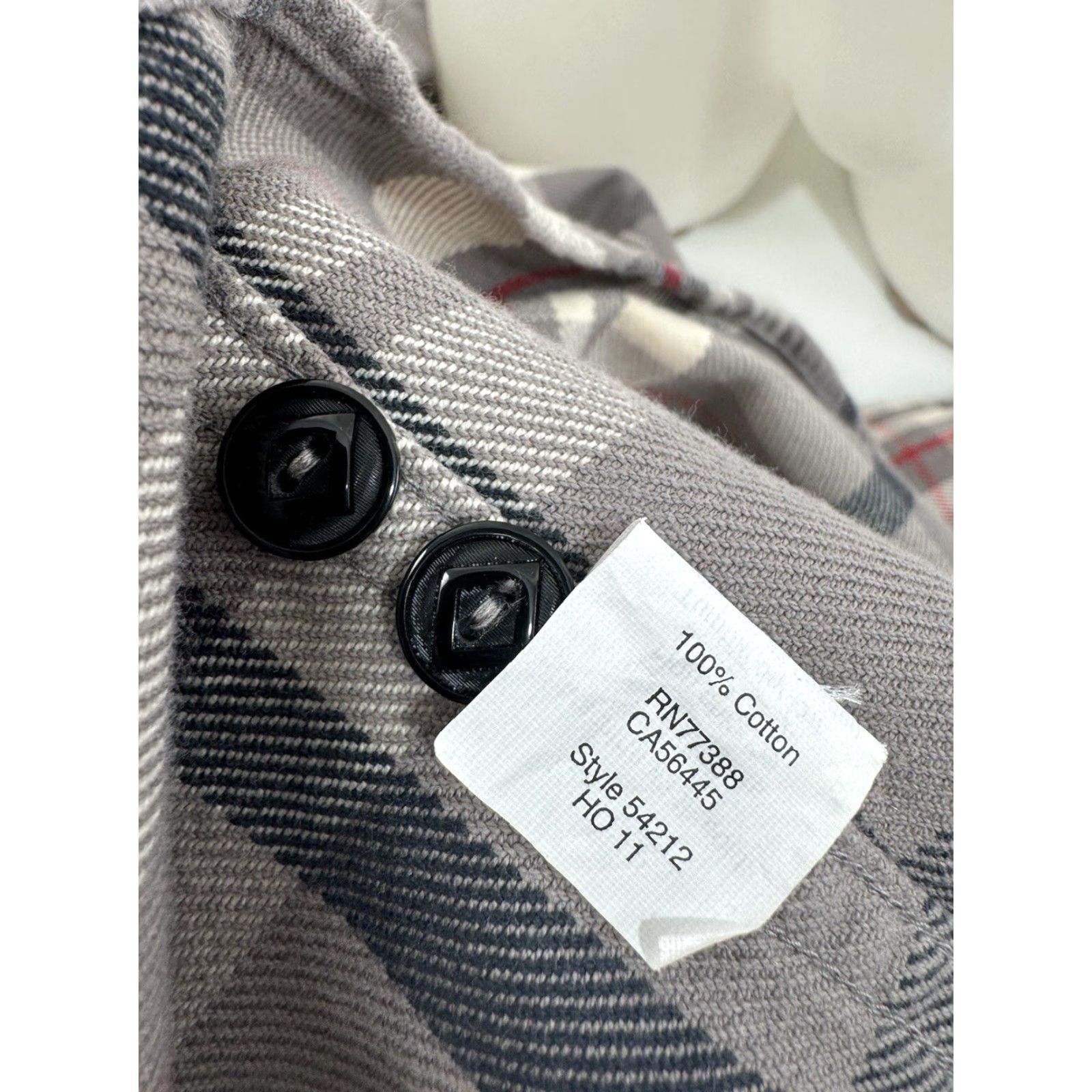 Wallace & Barnes WALLACE & BARNES Plaid Flannel Mens XL Work Shirt Size US XL / EU 56 / 4 - 5 Thumbnail